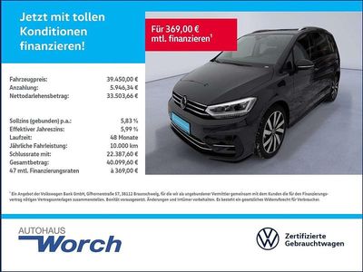 Second-hand VW Touran R-line 150 CP (110 kW) 2025 Gri Monovolum
