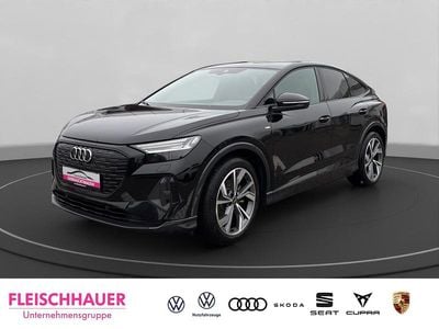 Gebraucht Audi Q4 Sportback e-tron S-Line 125 kW (170 PS) 2022 Schwarz SUV