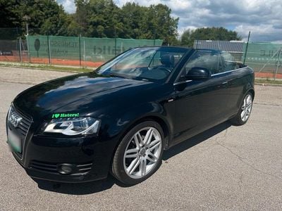 Gebraucht Audi A3 Cabriolet S-Line 160 PS (117 kW) 2010 Schwarz Cabrio