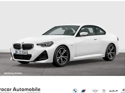 Używany BMW 218 Shadowline 156 KM (114 kW) 2025 Biały Coupe