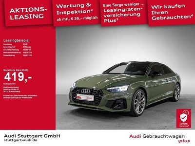 Gebraucht Audi A5 S-Line 204 PS (150 kW) 2024 Distriktgrün metallic Coupé