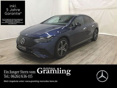 Gebraucht Mercedes EQE300 AMG 180 kW (245 PS) 2023 Blau Limousine