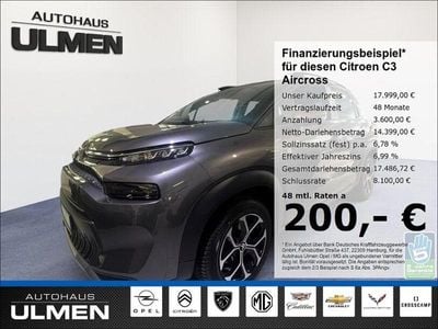 Gebraucht Citroën C3 Aircross PureTech 131 PS (96 kW) 2023 Grau SUV