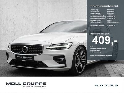 Gebraucht Volvo S60 R-Design 250 PS (183 kW) 2020 Weiß Limousine