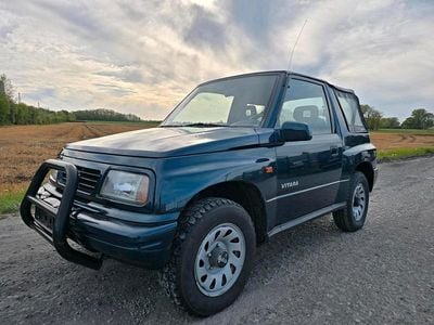 Usata Suzuki Vitara 97 CV (71 kW) 1997 Verde Cabrio