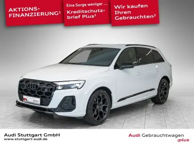 Gebraucht Audi Q7 S-Line 286 PS (210 kW) 2024 Gletscherweiß metallic SUV