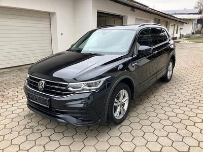 Gebraucht VW Tiguan Allspace R-line 200 PS (147 kW) 2023 Schwarz SUV