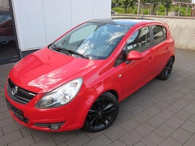 Gebraucht Opel Corsa Color Edition 87 PS (63 kW) 2010 Rot Kleinwagen