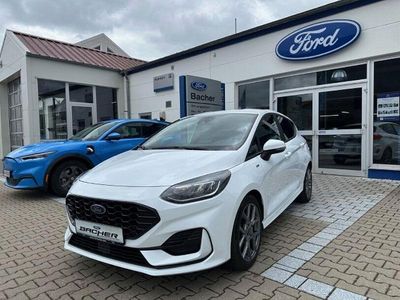Gebraucht Ford Fiesta ST-Line 125 PS (91 kW) 2022 Frostweiß Kleinwagen