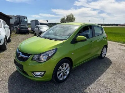 Używany Opel Karl Exklusiv 75 KM (55 kW) 2015 Zielony Hatchback