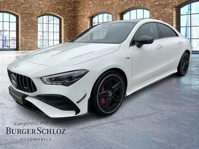 Gebraucht Mercedes CLA35 AMG AMG 306 PS (225 kW) 2024 Polarweiss Coupé
