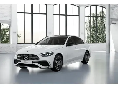 Gebraucht Mercedes C180 AMG 170 PS (125 kW) 2025 Unilack polarweiß Limousine