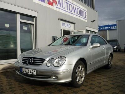 Gebraucht Mercedes CLK200 163 PS (119 kW) 2004 Silber Coupé