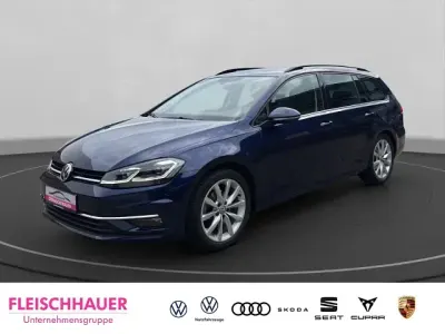 Gebraucht VW Golf VII Active 150 PS (110 kW) 2018 Blau Kombi