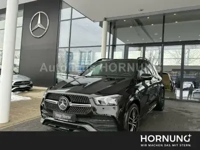 Gebraucht Mercedes GLE580 AMG line 489 PS (359 kW) 2023 Metalliclack obsidianschwarz SUV