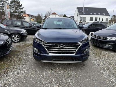 Gebraucht Hyundai Tucson Style 177 PS (130 kW) 2018 Stellar blue / met SUV