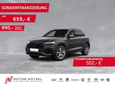 Usado Audi Q5 S-Line 204 HP (150 kW) 2024 Cinzento SUV