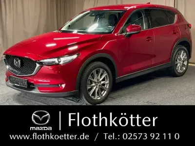 Gebraucht Mazda CX-5 Sports-Line 194 PS (142 kW) 2021 Rot SUV