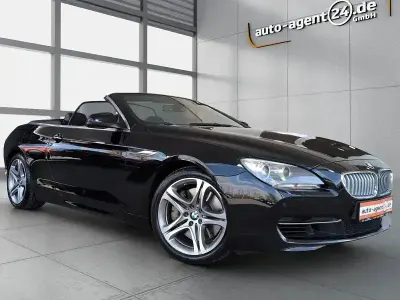 Brugt BMW 650 Cabriolet M Sport 449 HK (330 kW) 2014 Sort Cabriolet