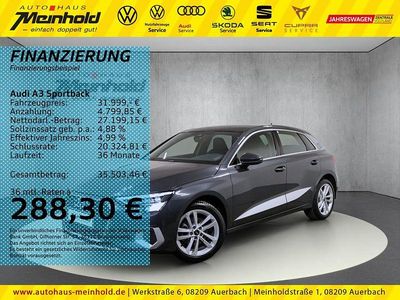 Usata Audi A3 Advanced 150 CV (110 kW) 2024 Grigio Berlina