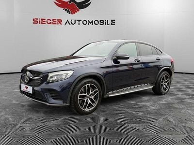 Gebraucht Mercedes GLC250 AMG line 204 PS (150 kW) 2018 Blau Coupé