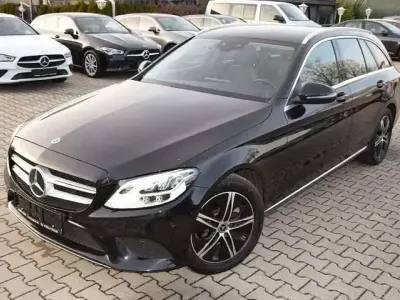 Brugt Mercedes C180 122 HK (89 kW) 2021 Sort Stationcar
