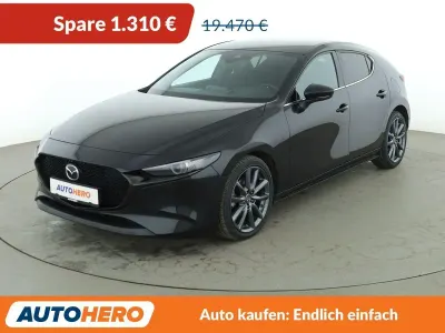 Gebraucht Mazda 3 Selection 122 PS (89 kW) 2019 Schwarz Limousine