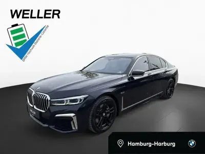 Gebraucht BMW 745e Comfort Edition 394 PS (289 kW) 2022 Alpinweiß (weiß) Limousine