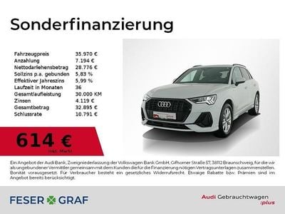 Gebraucht Audi Q3 S-Line 150 PS (110 kW) 2024 Gletscherweiß SUV