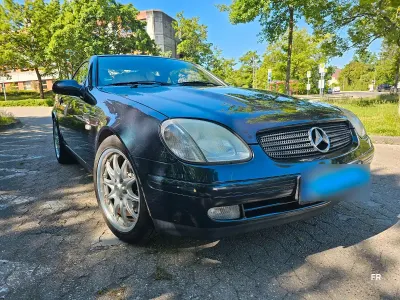 Gebraucht Mercedes SLK200 136 PS (100 kW) 1998 Schwarz Cabrio