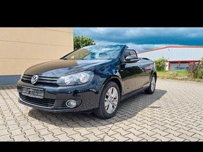 Gebraucht VW Golf Cabriolet Life 105 PS (77 kW) 2014 Schwarz Cabrio