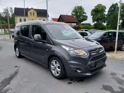 Gebraucht Ford Tourneo Connect Titanium 120 PS (88 kW) 2016 Magneticgrau (metallic) Van / Kleinbus