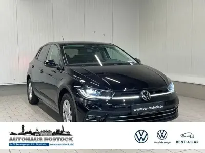 Gebraucht VW Polo Style 95 PS (69 kW) 2022 Schwarz Kleinwagen