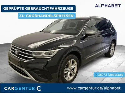 Gebraucht VW Tiguan Allspace Elegance 200 PS (147 kW) 2022 Schwarz SUV