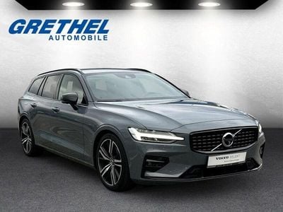 Grau Gebraucht 2021 Volvo V60 R-Design Kombi | 27.980 € (Guter Preis)