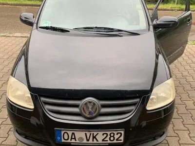 Gebraucht VW Fox 75 PS (55 kW) 2007 Schwarz Kleinwagen