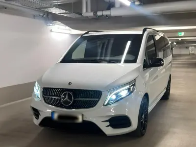 Używany Mercedes V220 AMG line 163 KM (119 kW) 2022 Biały Minivan