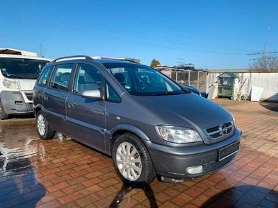 Gebraucht Opel Zafira Elegance 125 PS (91 kW) 2005 Blau Van / Kleinbus