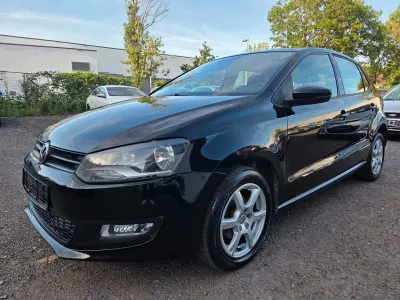 Gebraucht VW Polo Comfortline 69 PS (50 kW) 2010 Schwarz Kleinwagen