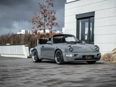 Brugt Porsche 964 300 HK (220 kW) 1991 Grå Cabriolet