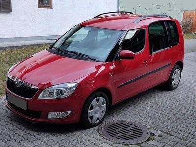Gebraucht Skoda Roomster Family 86 PS (63 kW) 2012 Rot Van / Kleinbus