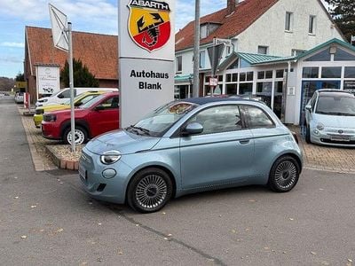 Gebraucht Fiat 500e Icon 86 kW (118 PS) 2022 Blau Cabrio