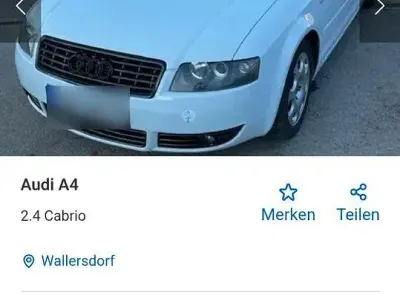 Gebraucht Audi A4 Cabriolet