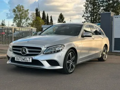 Gebraucht Mercedes C220 194 PS (142 kW) 2020 Silber Kombi