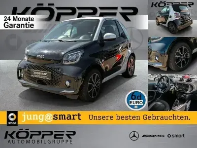 Gebraucht Smart ForTwo Electric Drive Exclusive 60 kW (82 PS) 2024 Schwarz Cabrio