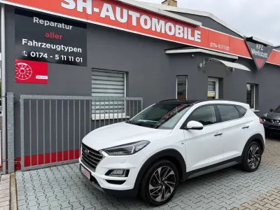 Używany Hyundai Tucson Premium 185 KM (136 kW) 2019 Biały SUV