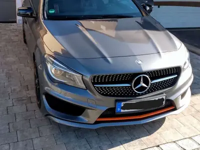 Gebraucht Mercedes CLA250e Shooting Brake OrangeArt Edition 211 PS (155 kW) 2015 Grau Kombi