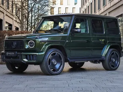 Nuova Mercedes G63 AMG Night 605 CV (444 kW) 2026 Verde SUV