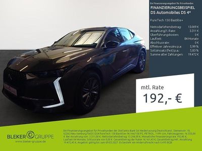 Usata DS Automobiles DS4 Bastille Plus 131 CV (96 kW) 2022 Grigio Berlina