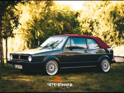 Gebraucht VW Golf Cabriolet 90 PS (66 kW) 1987 Grau Cabrio